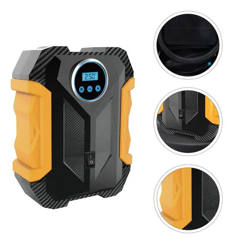Bomba de Aire 12V con Pantalla Digital para Automóvil
