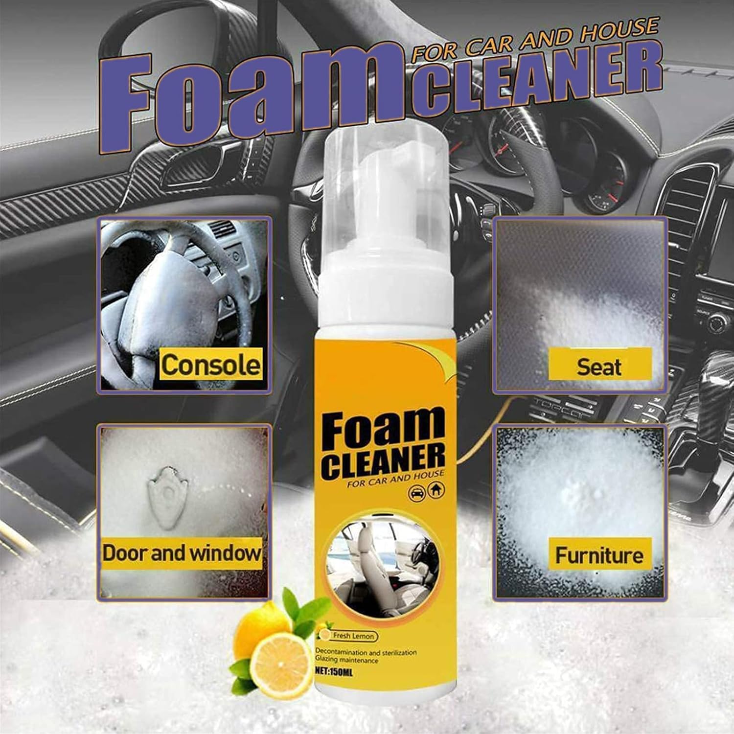 Espuma Limpiadora Foam Multiuso